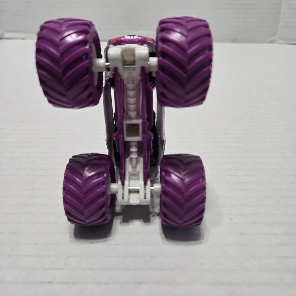 Hot Wheels Monster Jam Truck Lot Of 7 1:64 Metal Mulisha Scorpedo Storm Used